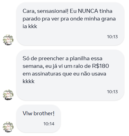 Depoimento WhatsApp 1
