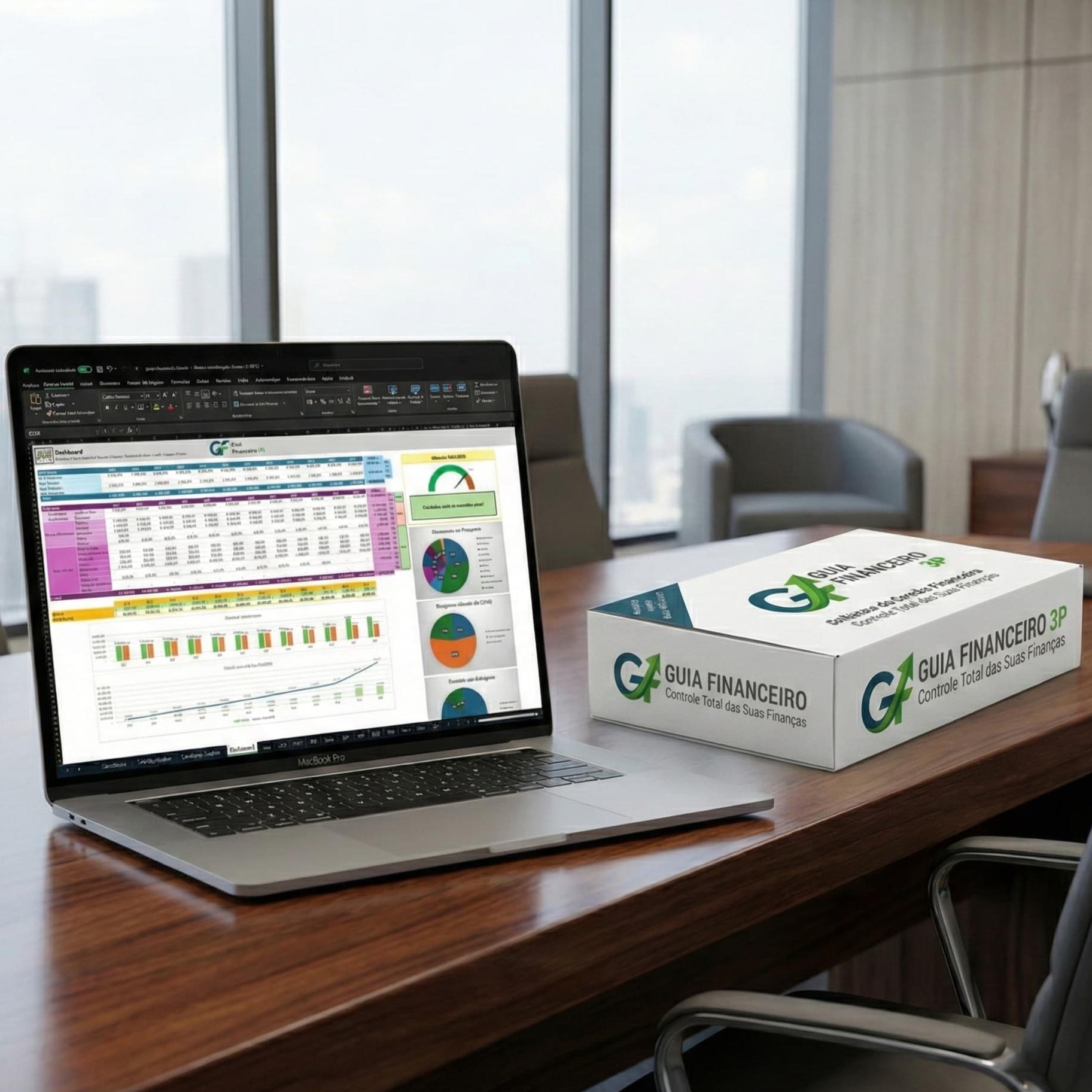 Planilha Guia Financeiro 3P - Dashboard